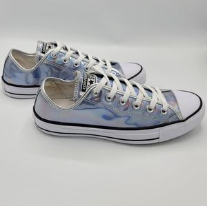 Converse iridescent sneakers